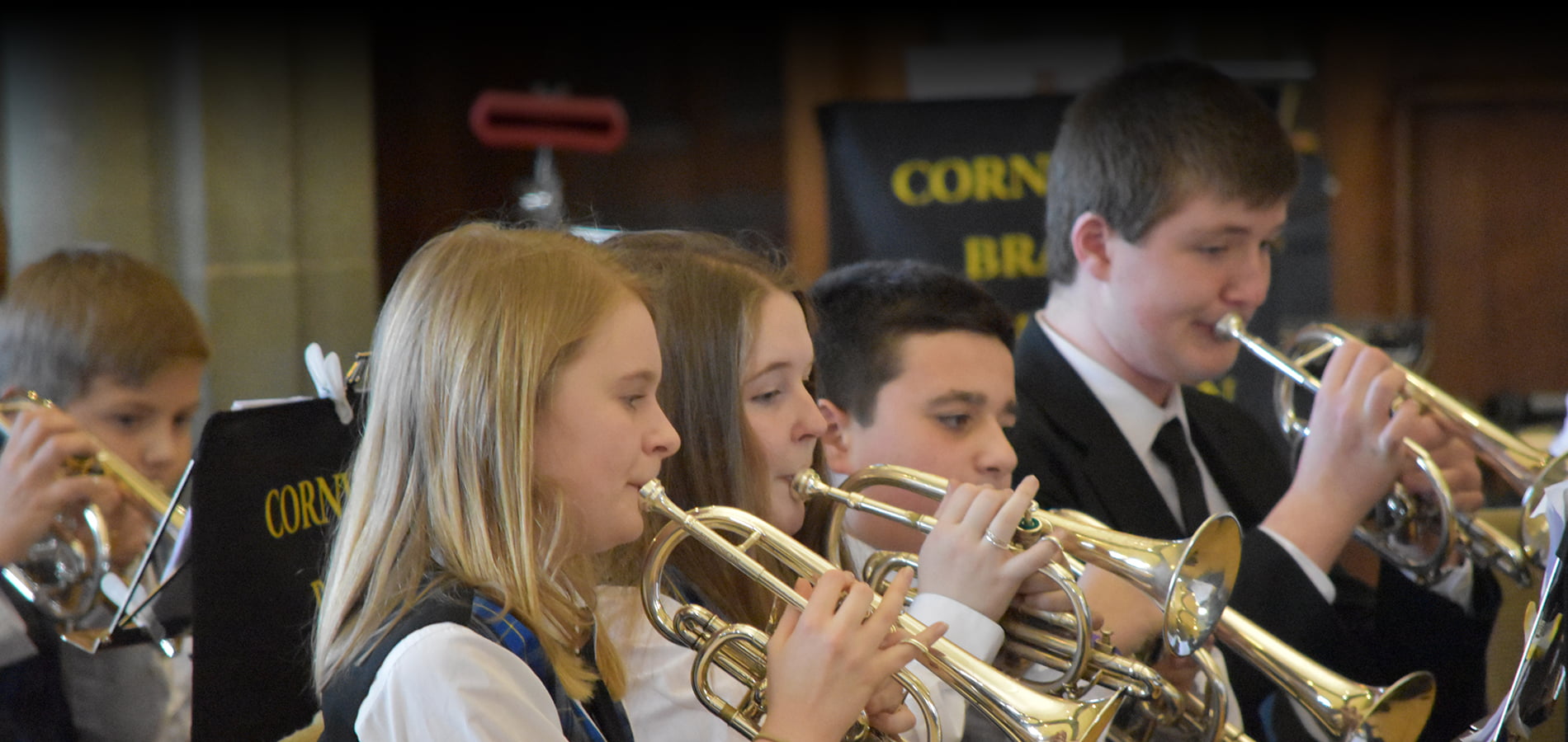 Lanner Brass Academy Front Row